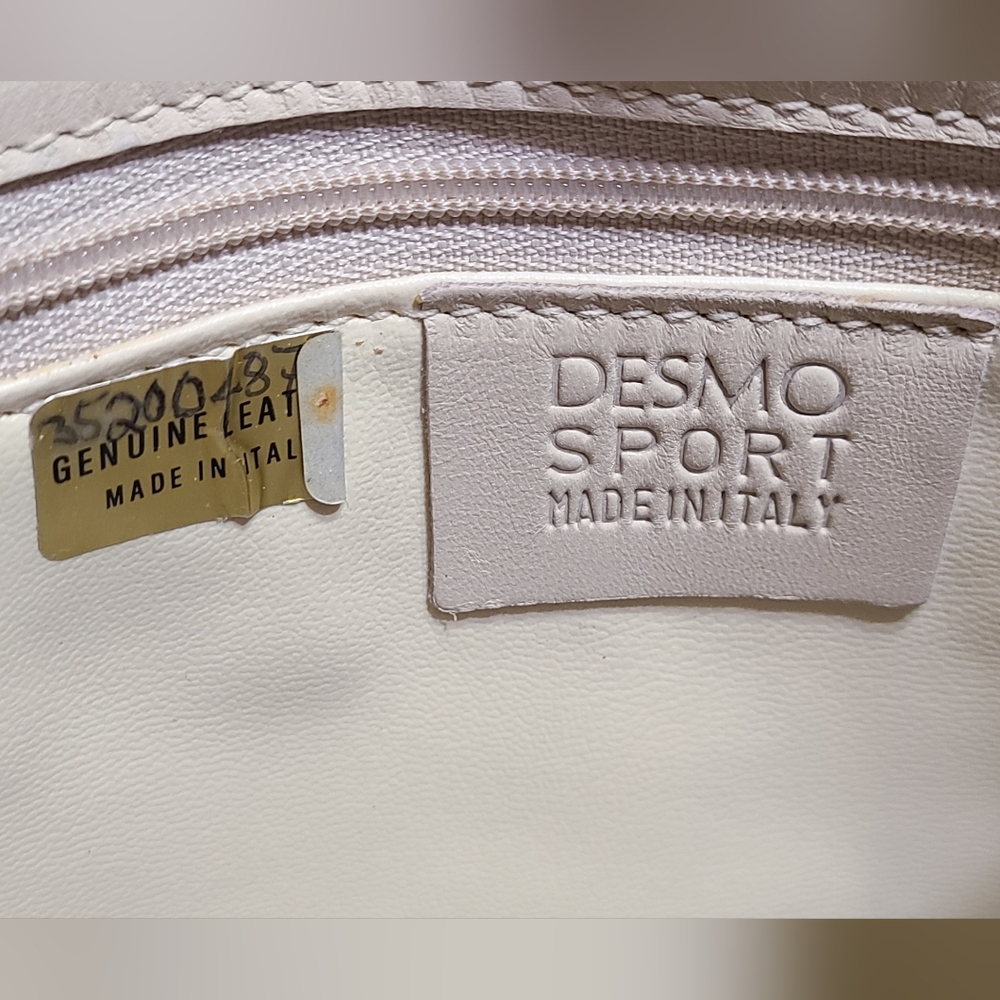 Italian leather vintage desmo sport bag - Picture 6 of 9